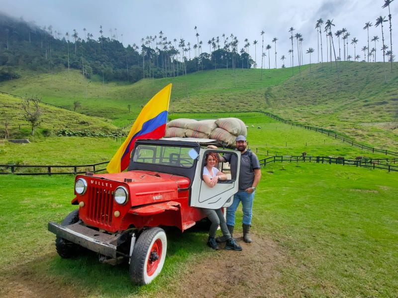 Hiking in Valle de Cocora