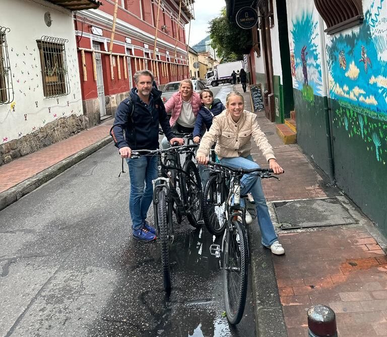 Fietstour in Bogotá